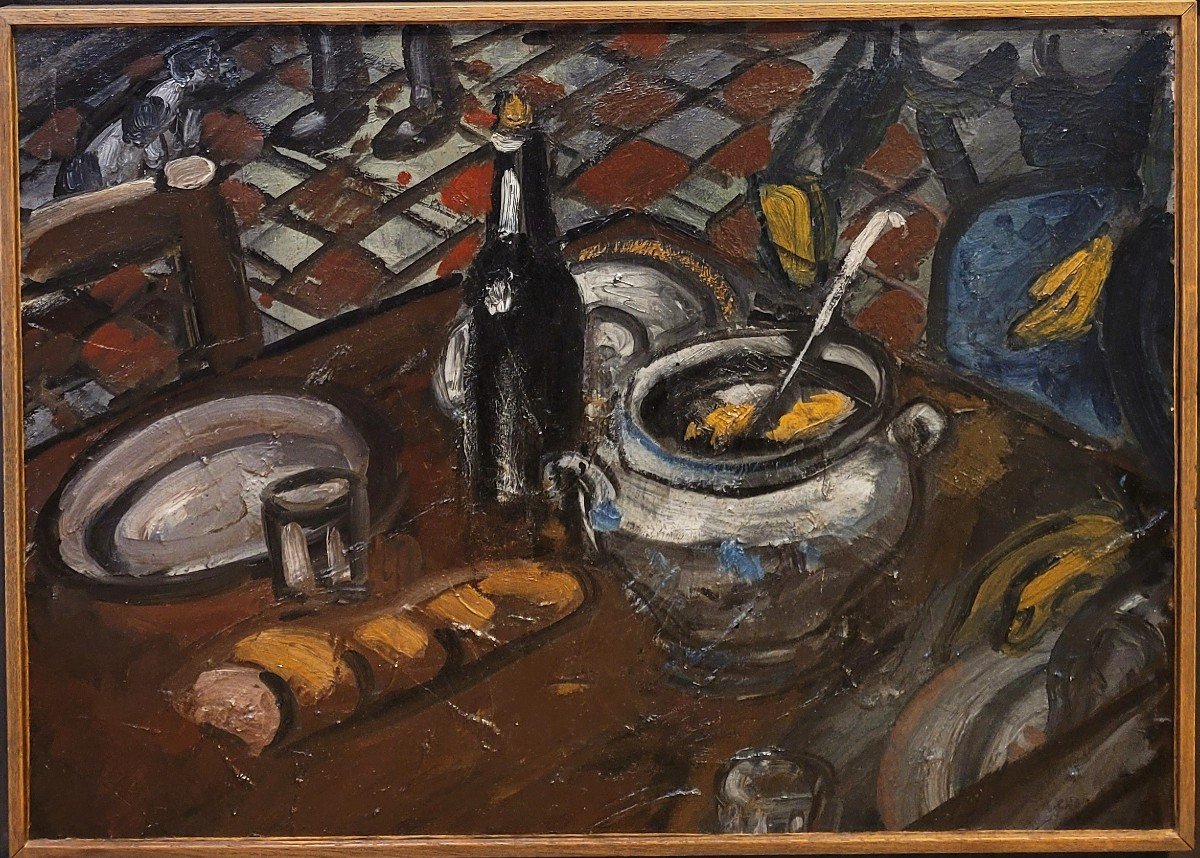 Auguste Chabaud (1882-1955) The Kitchen Table