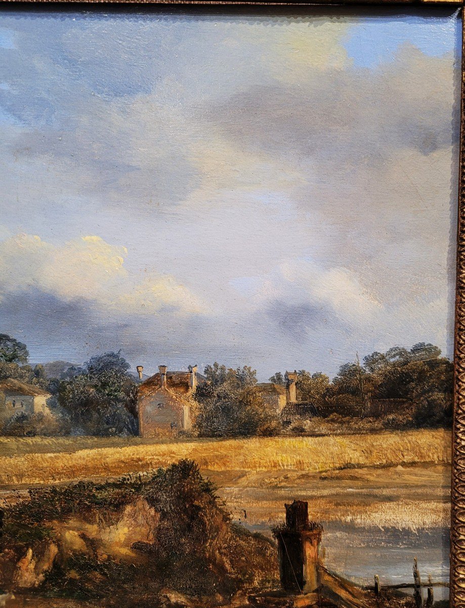 Jean Antoine Constantin d'Aix (1756-1844) Landscape In Italy-photo-4