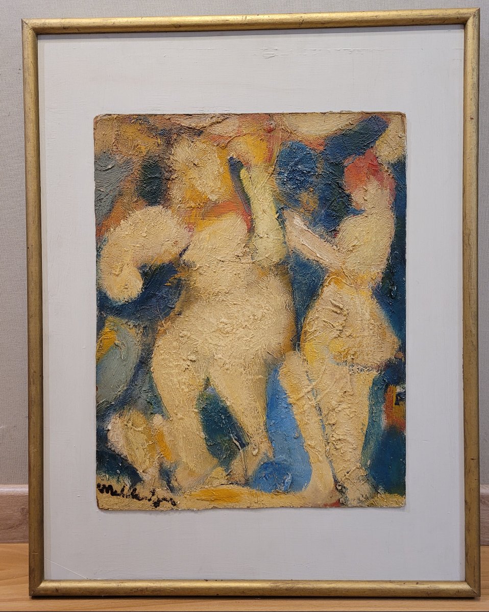 Edgar Melik (1904-1976) Two Bathers-photo-4