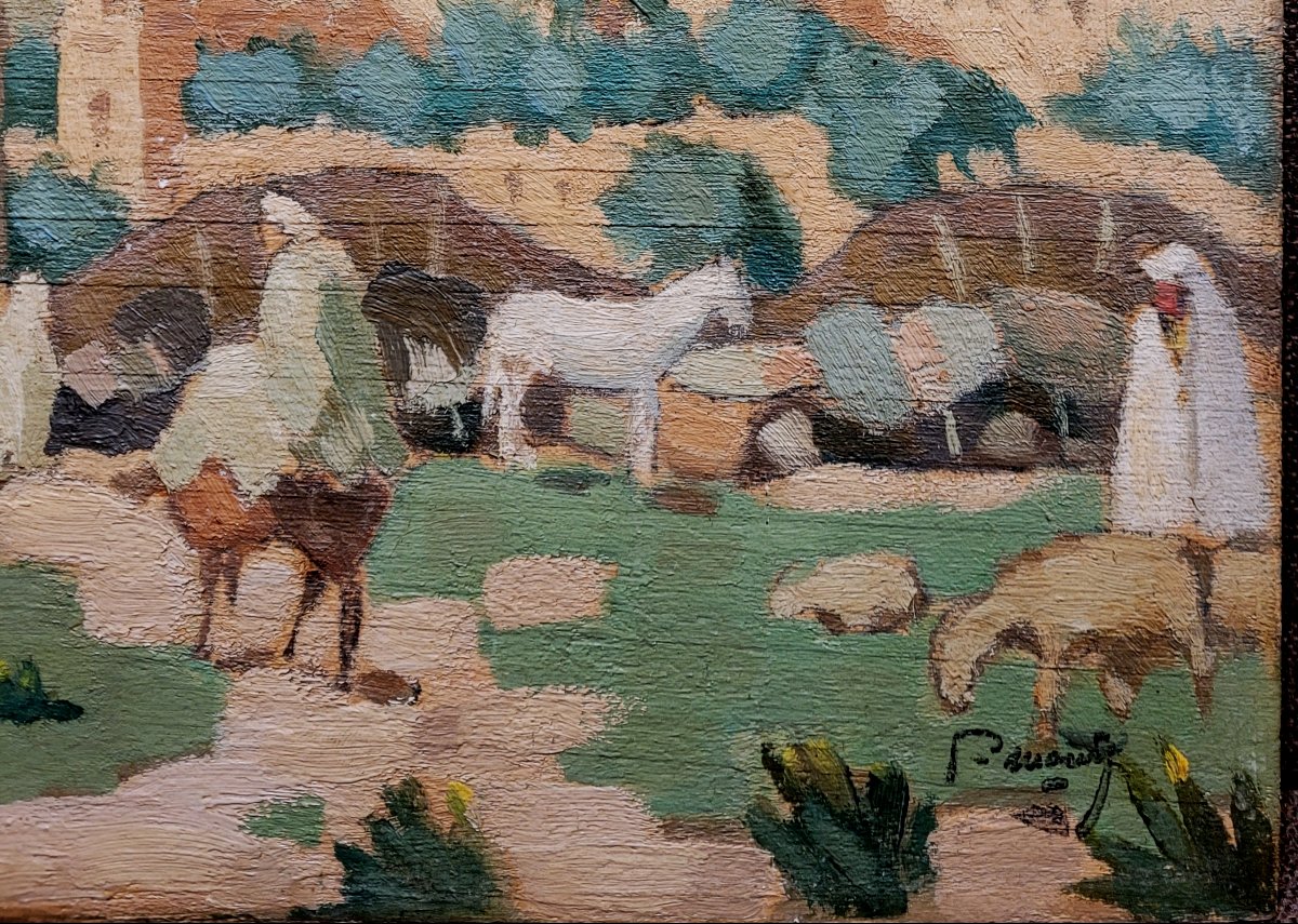 Louis MORERE (1885-1949)  Environs de Marrakech -photo-4