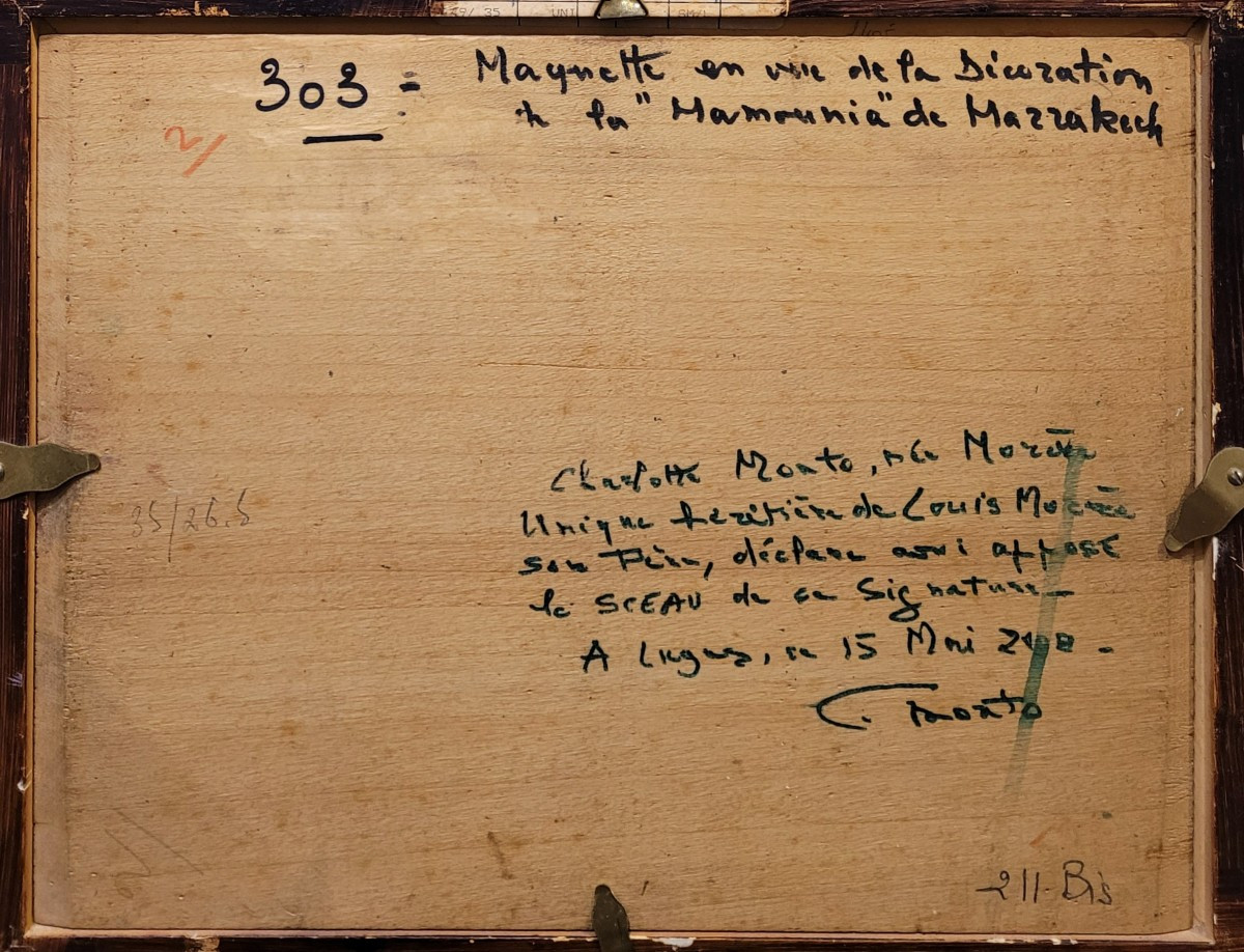 Louis MORERE (1885-1949)  Environs de Marrakech -photo-1