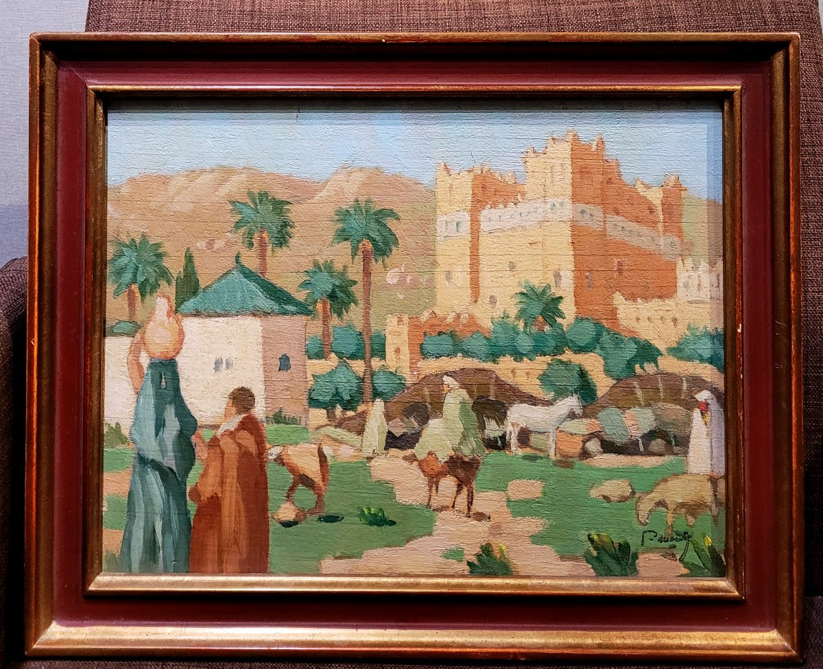Louis MORERE (1885-1949)  Environs de Marrakech 