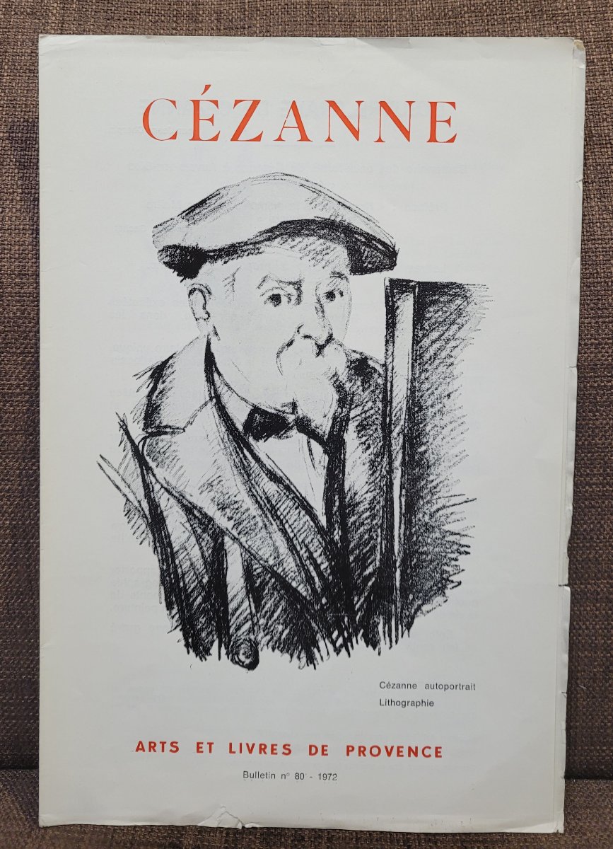 Paul CEZANNE (1839-1906) Autoportrait au chevalet-photo-3