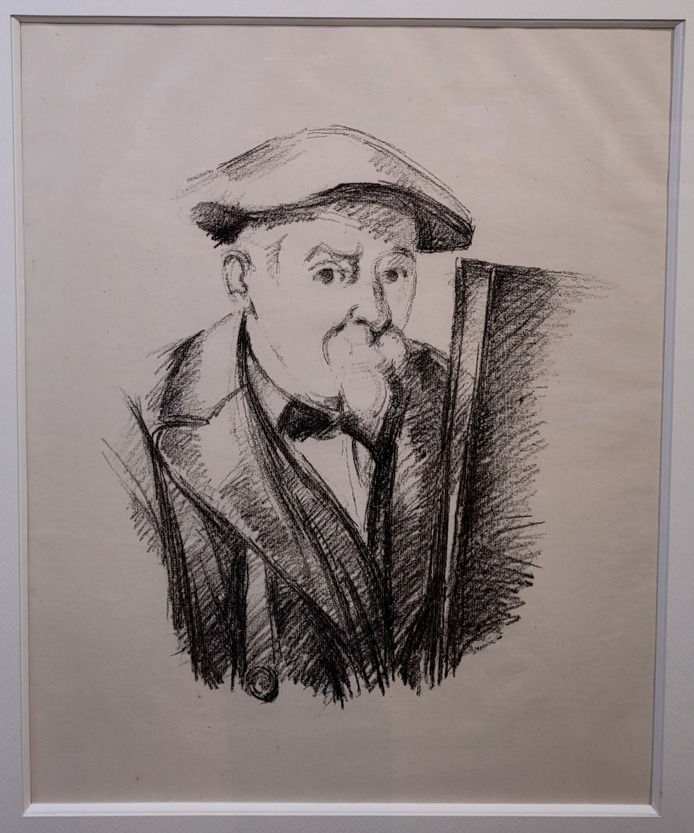 Paul CEZANNE (1839-1906) Autoportrait au chevalet