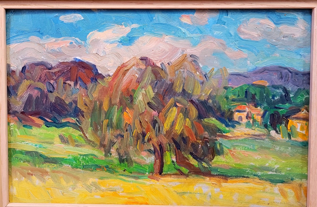 Marcel Arnaud (1877-1956) Landscape Towards Aix