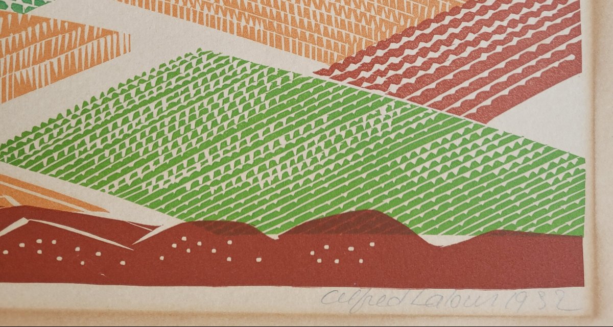 Alfred Latour (1888 – 1964) Landscape 1932-photo-3