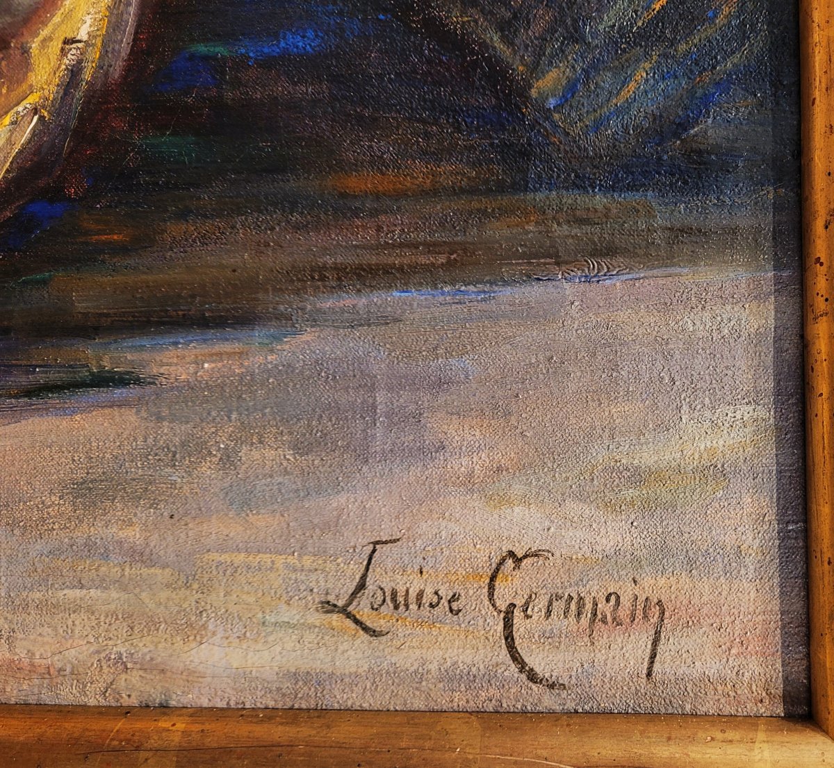 Louise Germain (1874-1939)  Les raisins-photo-3