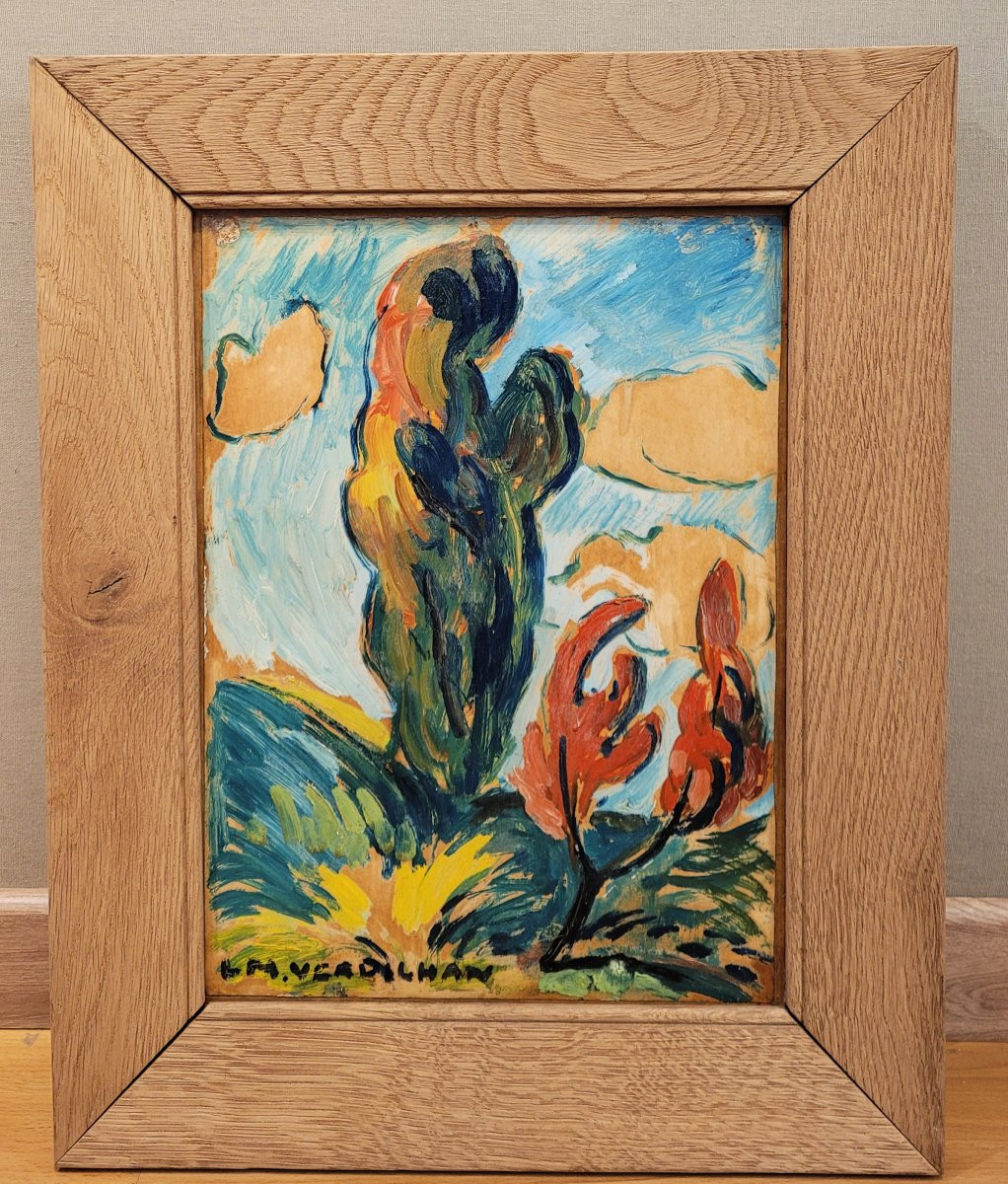 Louis Mathieu Verdilhan (1875-1928) Fauvist Landscape-photo-2