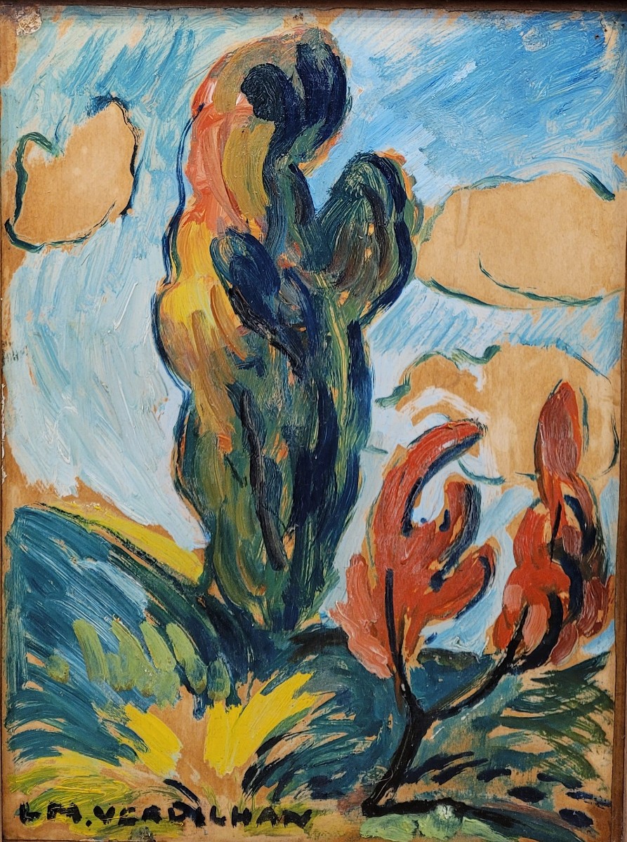 Louis Mathieu Verdilhan (1875-1928) Fauvist Landscape-photo-3