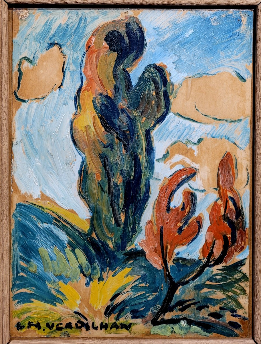 Louis Mathieu Verdilhan (1875-1928) Fauvist Landscape