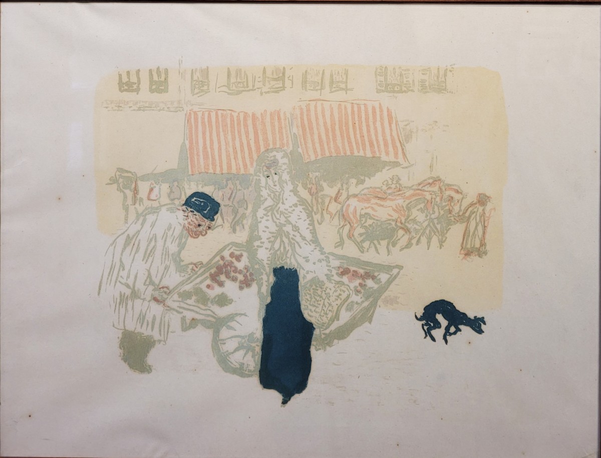 Pierre BONNARD (1867-1947) Le  Marchand des quatre saisons 