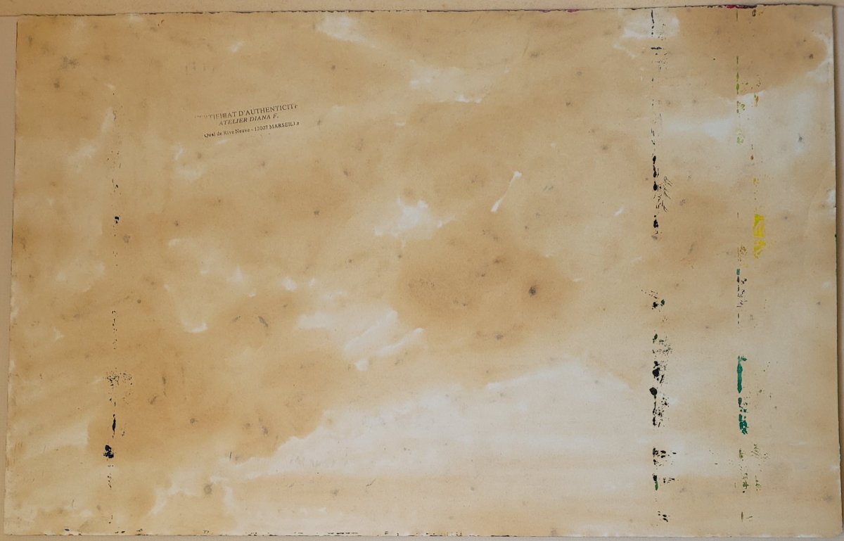 François Diana (1903-1993) Path To The Sea-photo-3