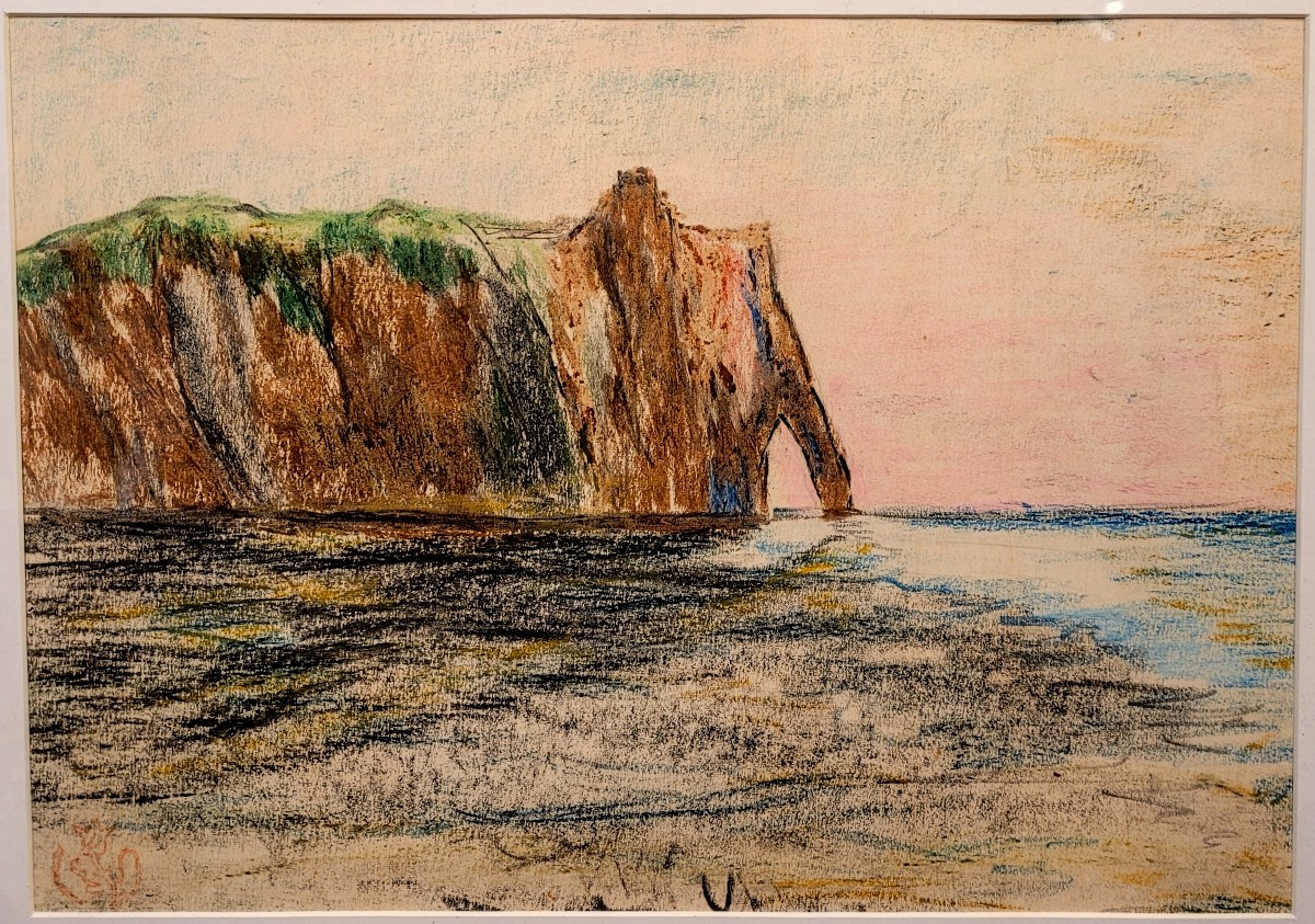 émile Schuffenecker (1851-1934) The Cliffs Of Etretat