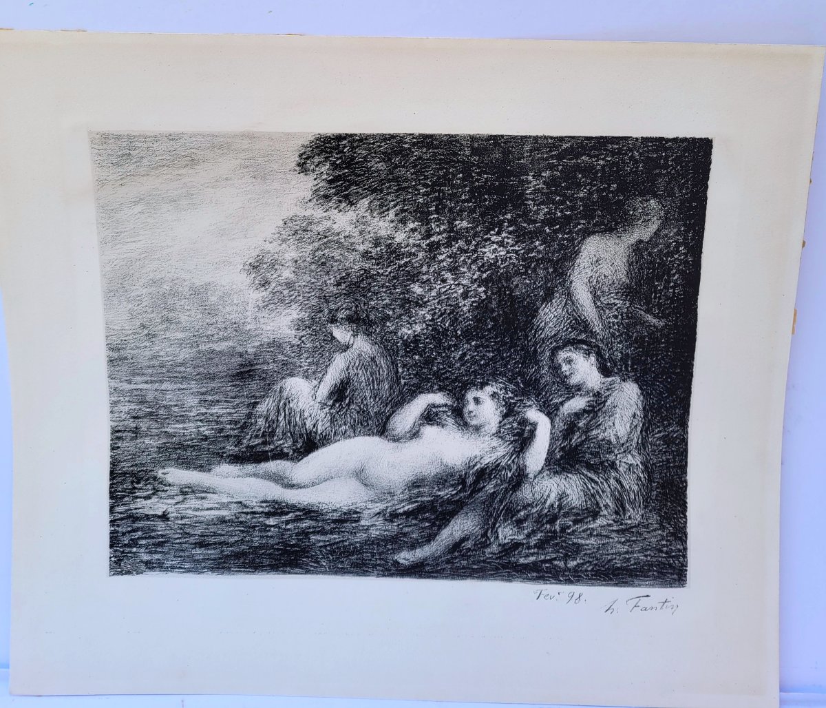 Henri Fantin-latour (1836-1904) Bathers 1898-photo-2