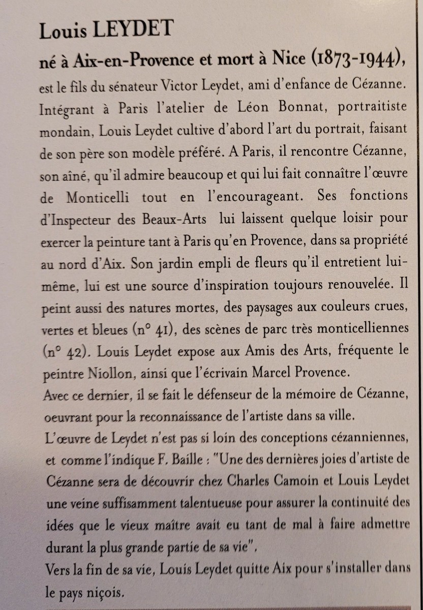Louis Leydet (1873-1944) Vase Of Flowers-photo-1