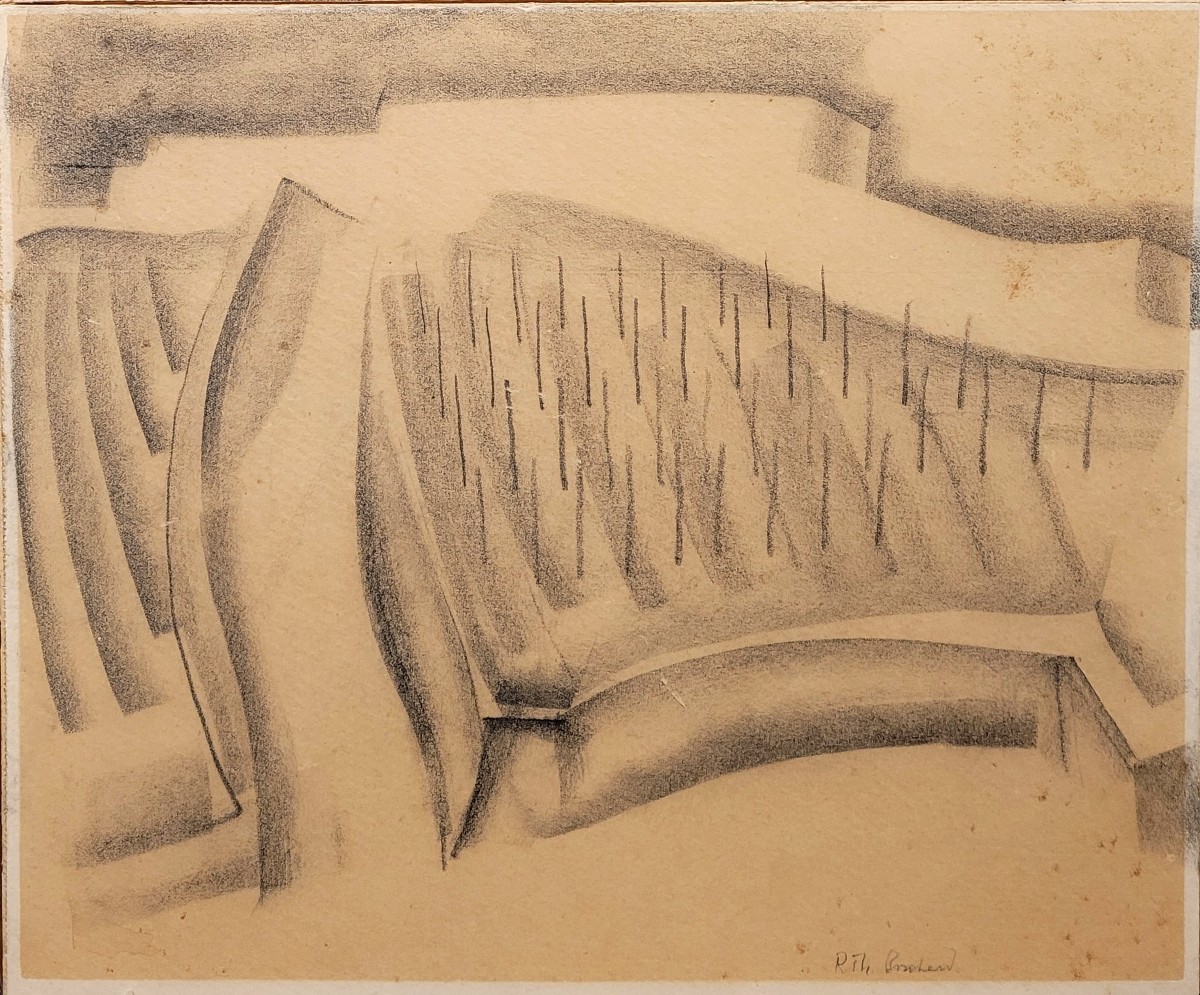 Rodolphe Th&eacute;ophile BOSSHARD (1889-1960) Paysage 