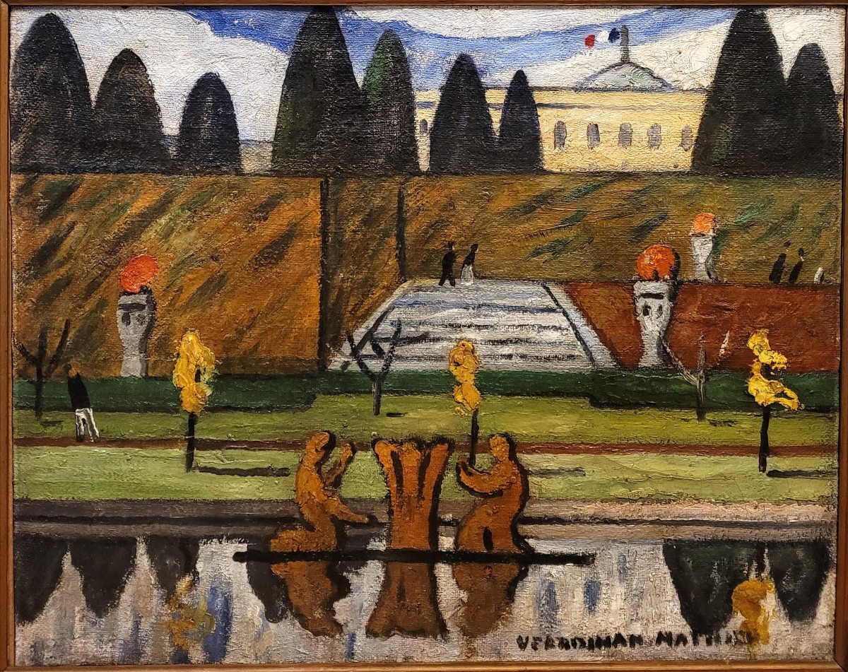 Louis Mathieu Verdilhan (1875-1928) The Gardens Of Versailles