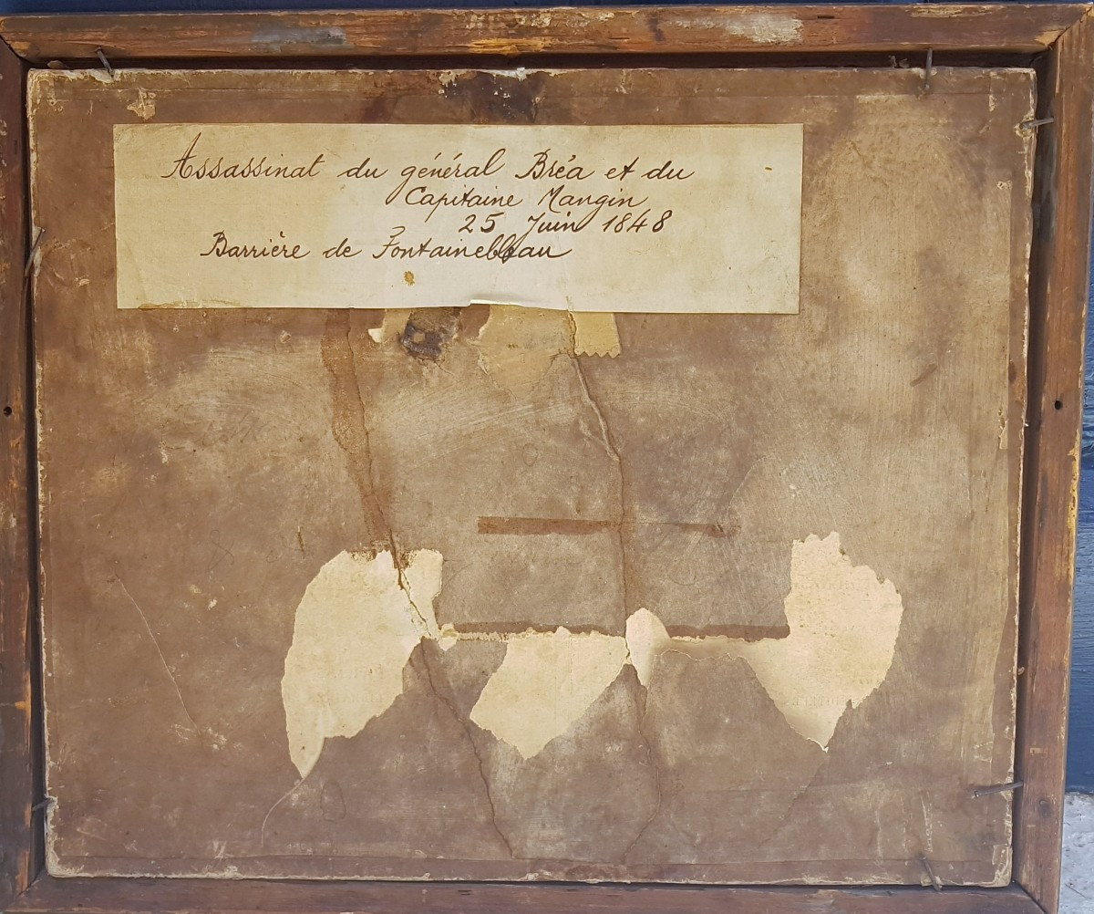 Eugène Bazin (1799-1866) The Death Of General Bréa And Captain Mangin-photo-4