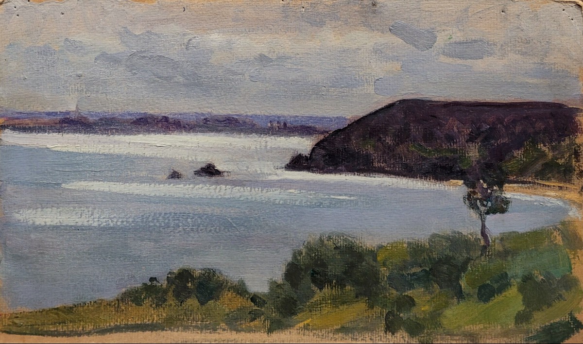 Yvonne Blanchon (1884-1975) Seaside