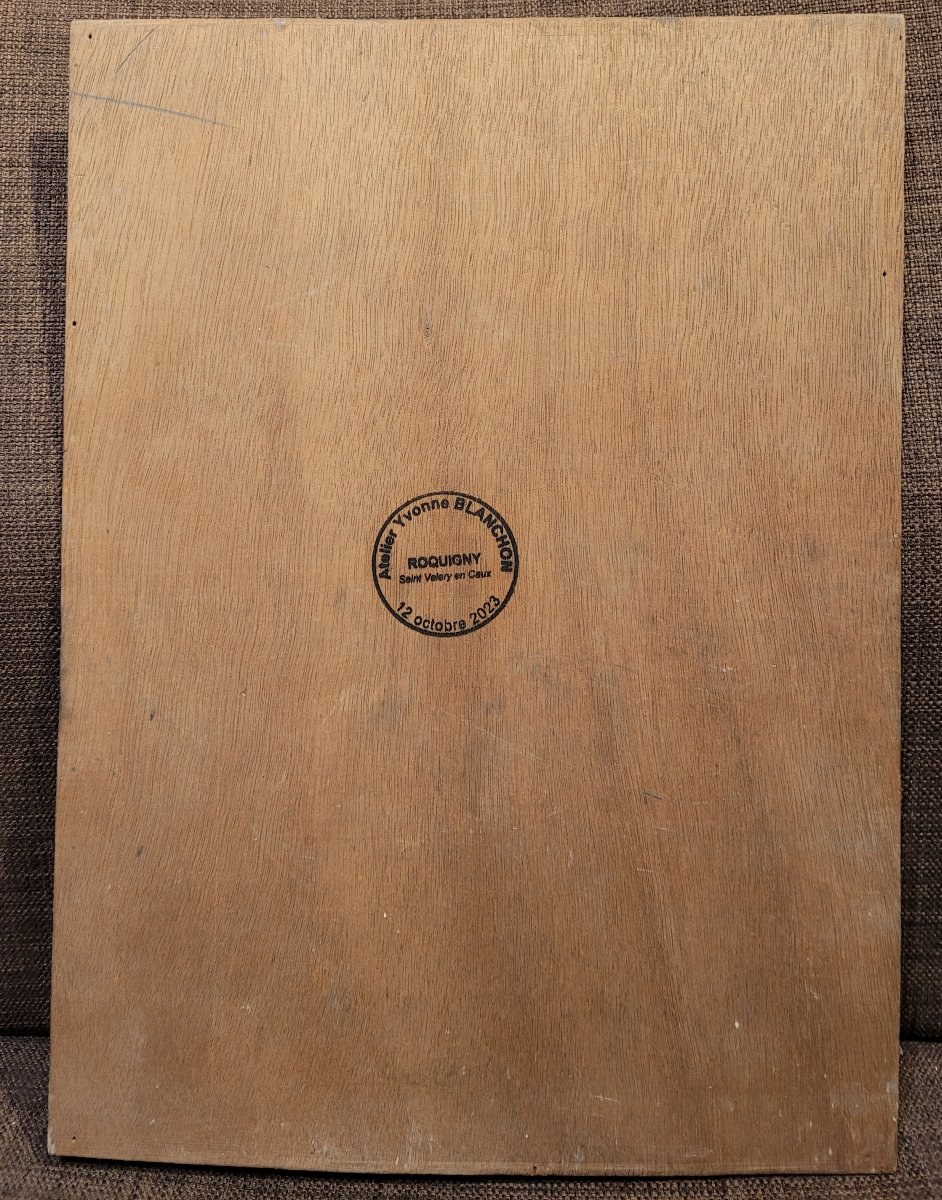 Yvonne Blanchon (1884-1975) Trees In Bloom-photo-4