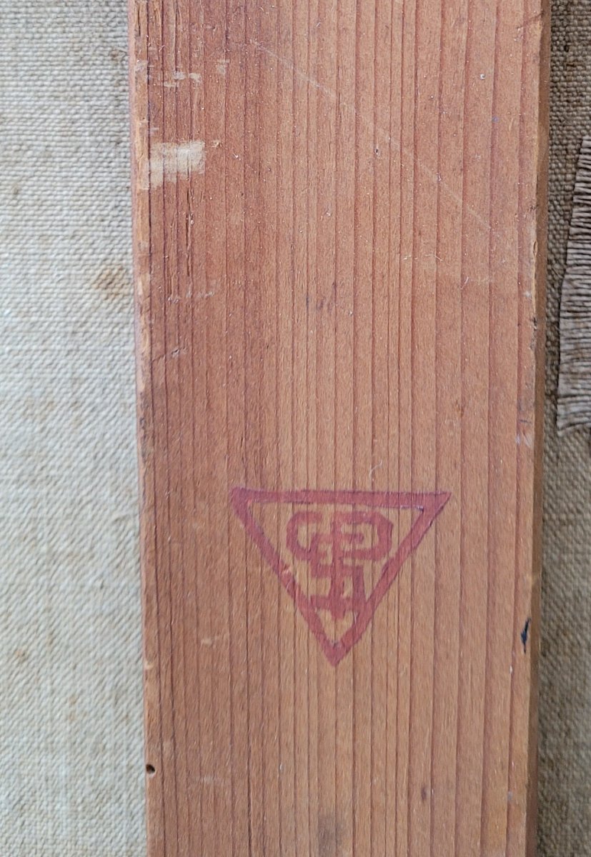 Charles Sprague PEARCE (Boston, 1851 - Paris, 1914)  La grève à marée basse-photo-2