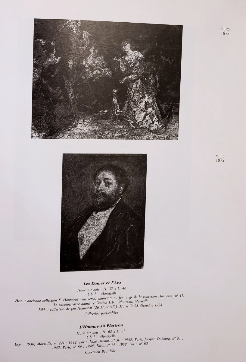 Adolphe MONTICELLI  (1824-1886)  Les dames et l'Ara-photo-6
