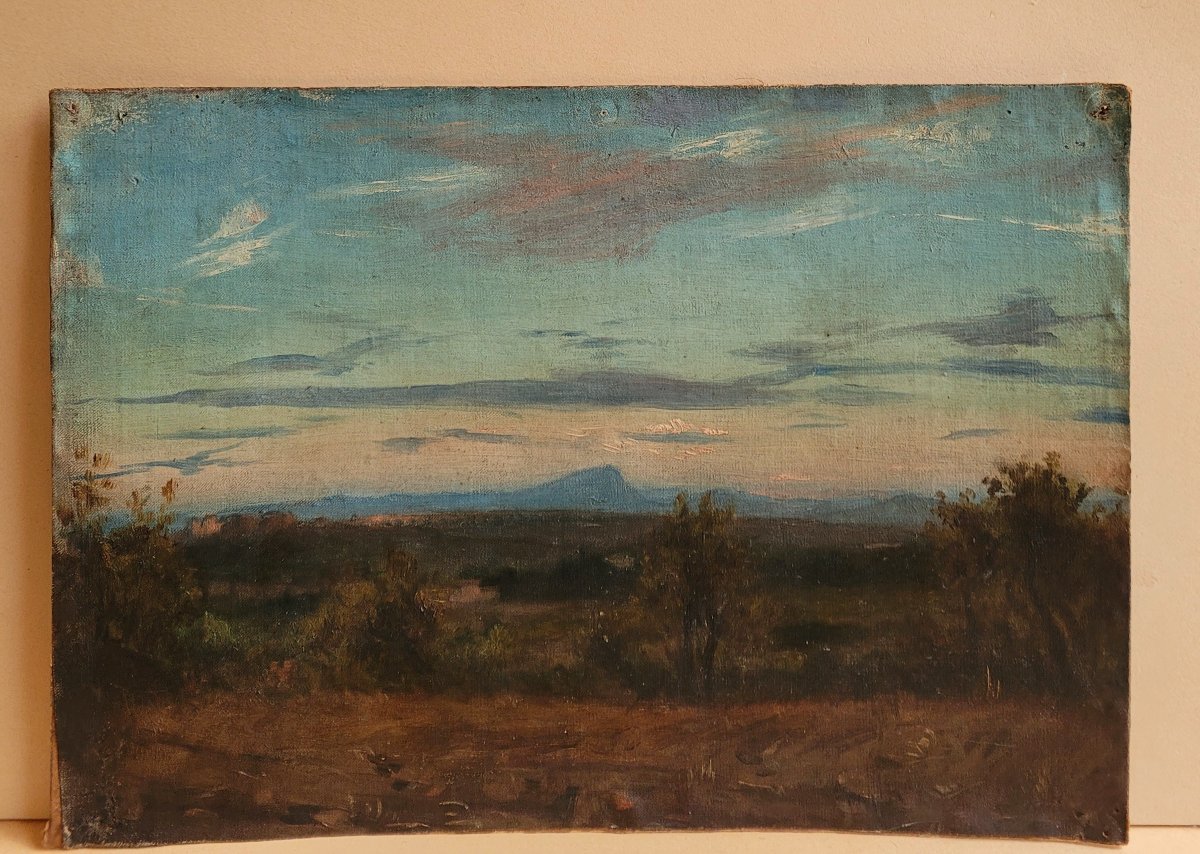 French School, 19th Century, Italian Landscape-photo-2