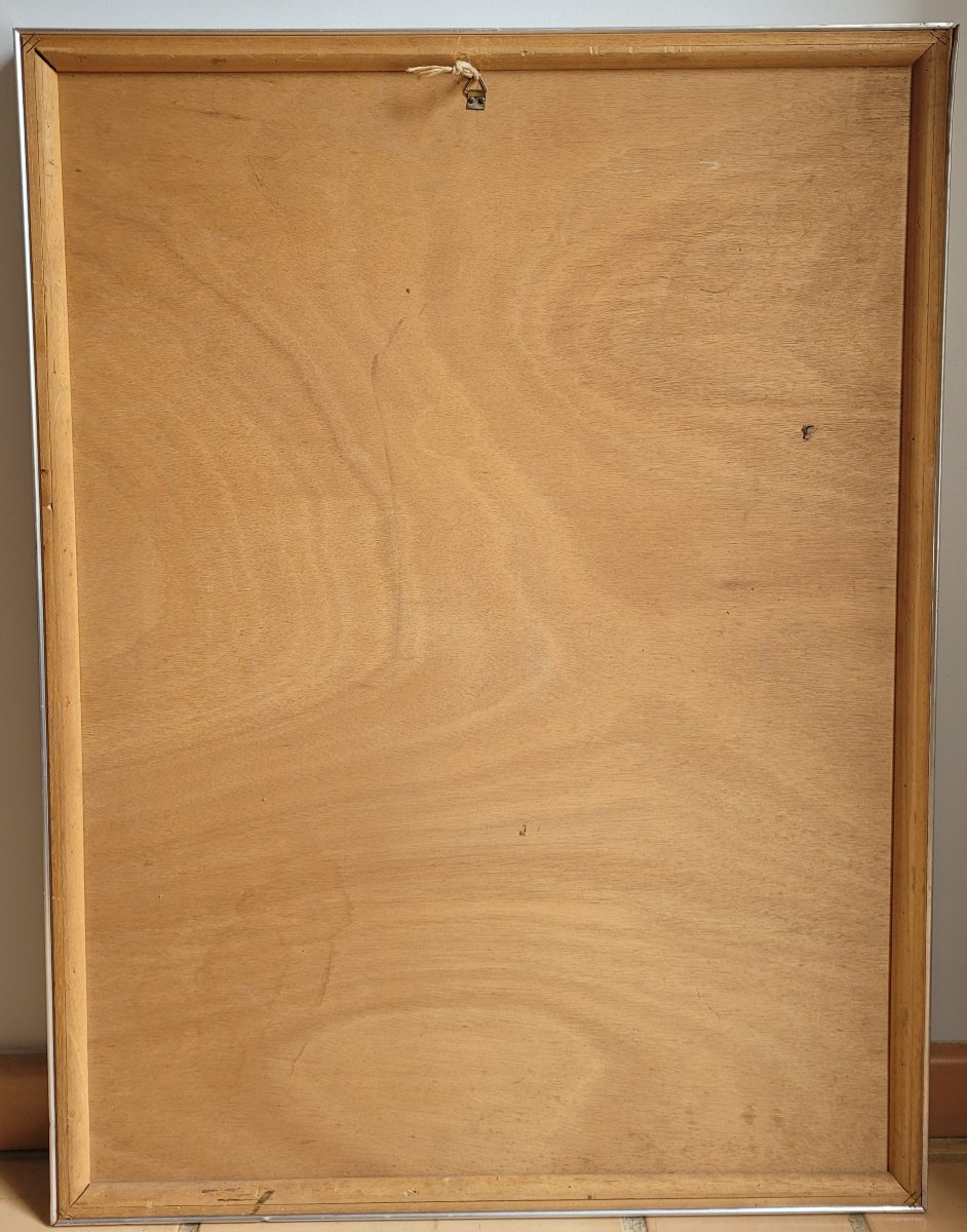 Michel Pourteyron (1938-2011) Marseille, projet d'affiche pour la Foire de Marseille-photo-4