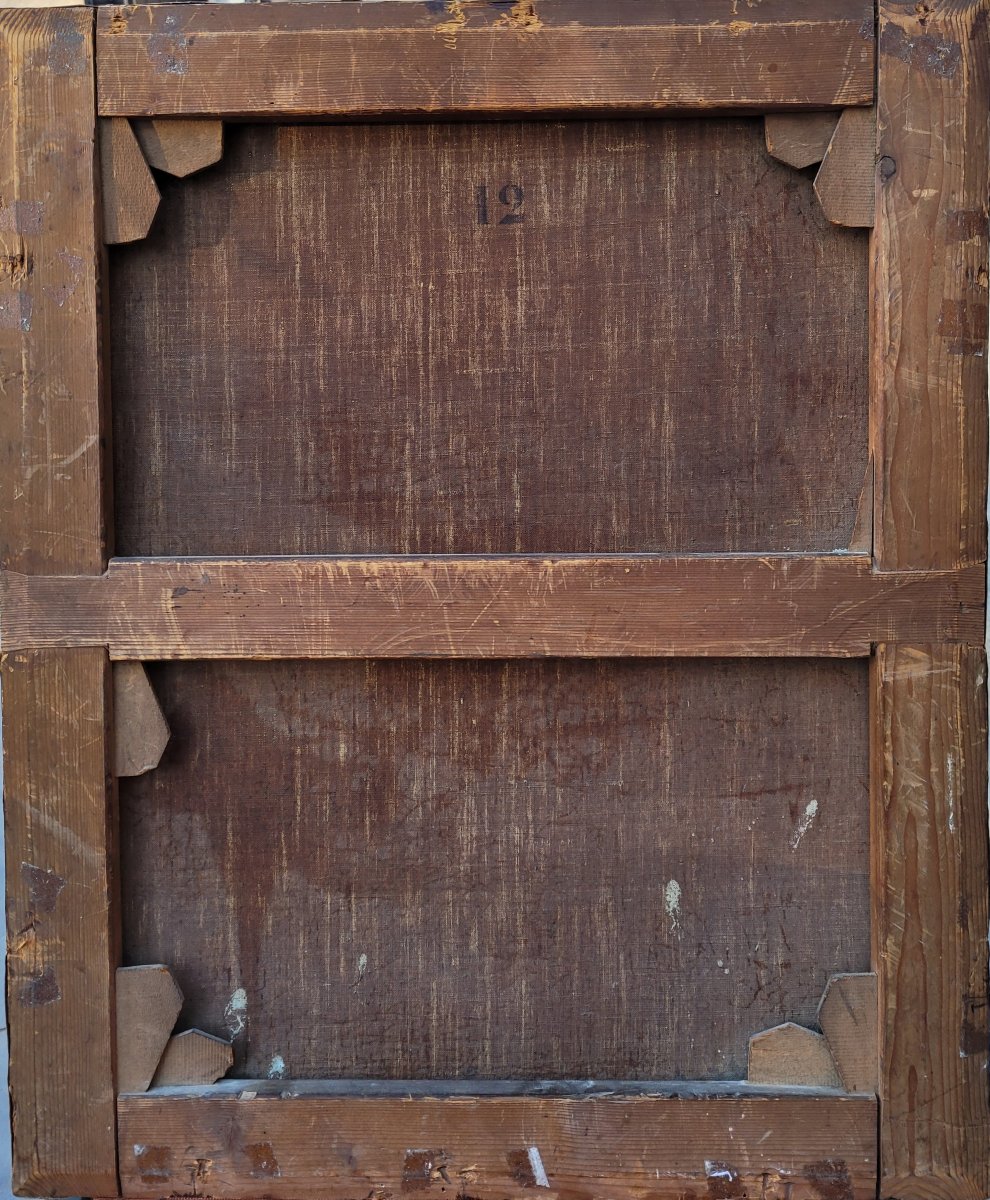 French School 1840 Portrait Of A Man-photo-3