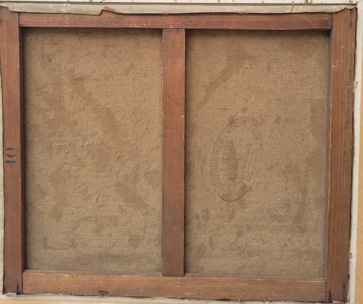 French School, 19th Century: The Acrobats-photo-4