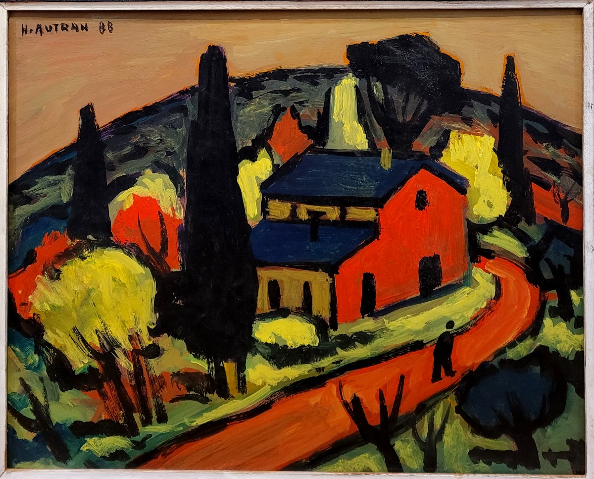 Henri AUTRAN (1926-2007) Le promeneur solitaire