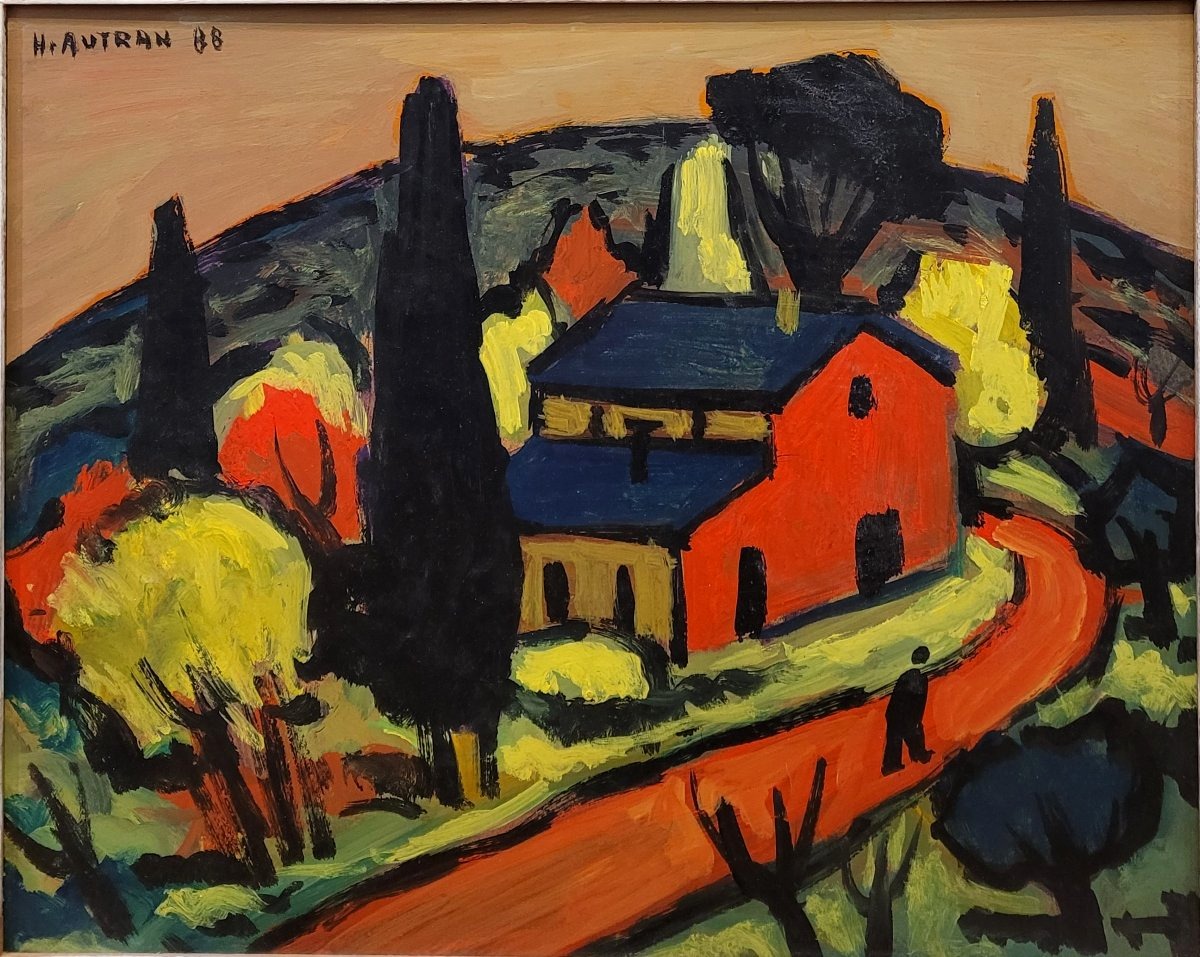 Henri Autran (1926-2007) The Solitary Walker