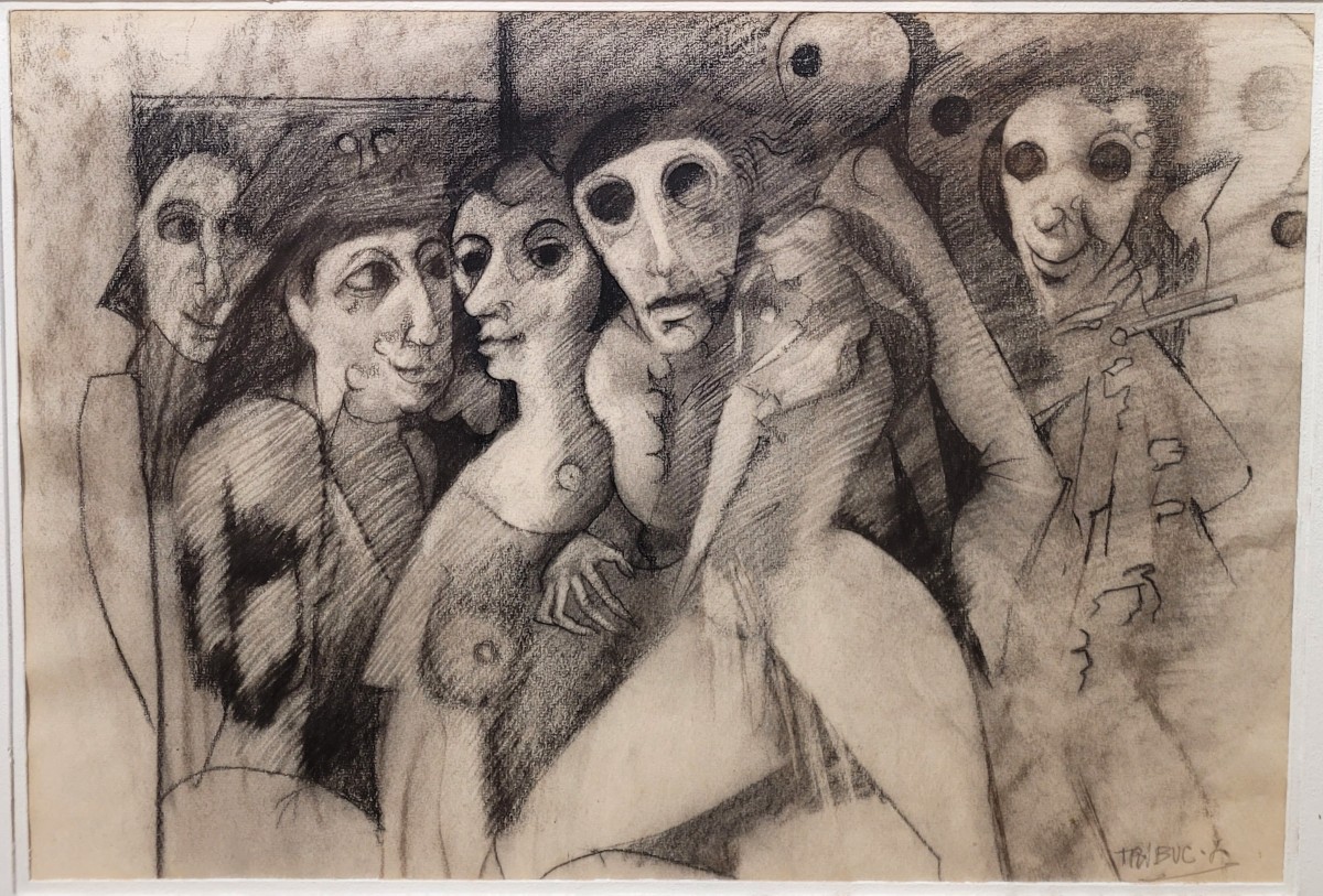 Louis Trabuc (1928-2008) The Masks