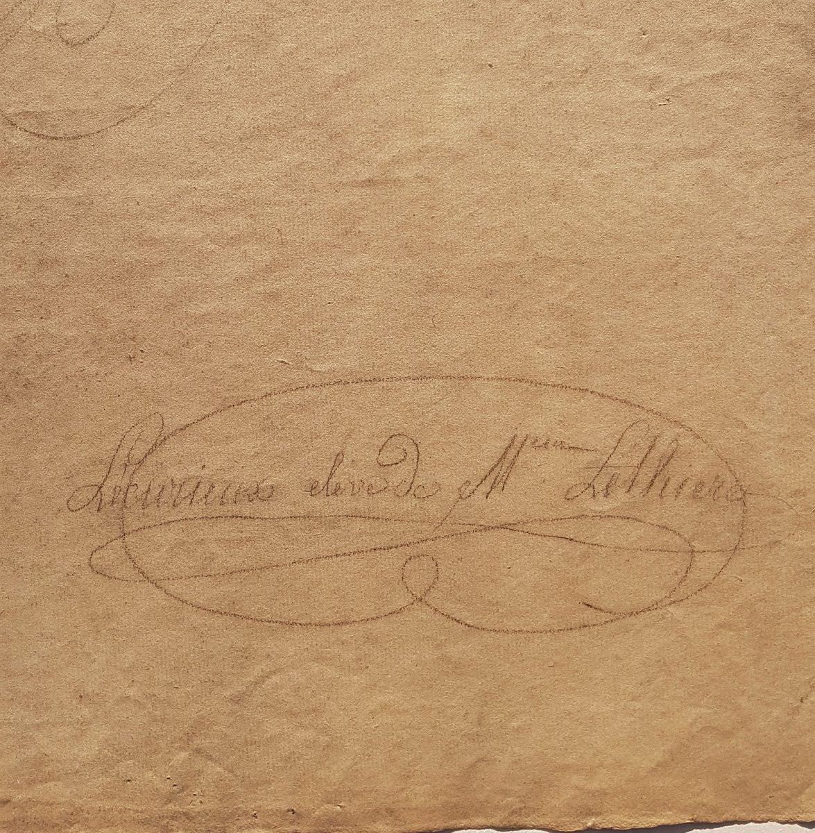 Jean Joseph Lecurieux (1801-1867) Académie d'Homme-photo-4