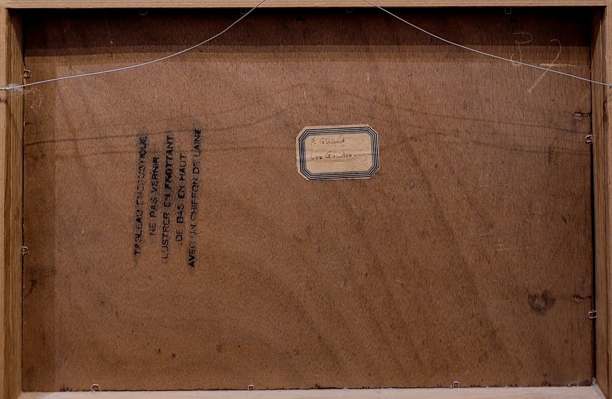  Pierre GIRIEUD (1876-1948) Baigneuses aux Goudes-photo-1