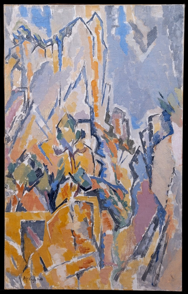 Alf KROHG-HOLT (1919-1997) Les rochers