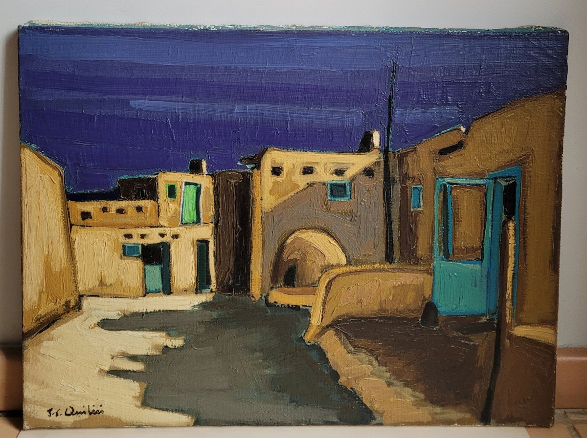 Jean-Claude QUILICI Taos Pueblo au Nouveau Mexique-photo-3