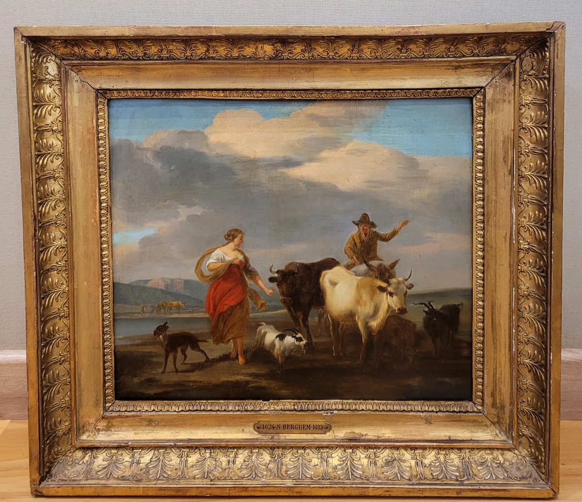 Pastoral Scene Follower Of Nicolas Berchem