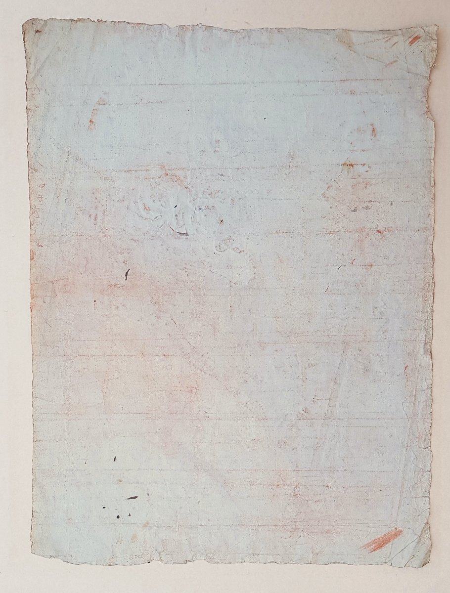  Portrait d'homme XVIIIe par Bellemin  -photo-4