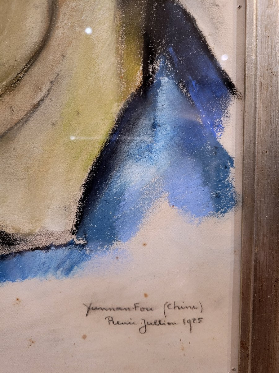 Renée Jullien (1903-1999) Portrait Yunnan-fou 1925-photo-3
