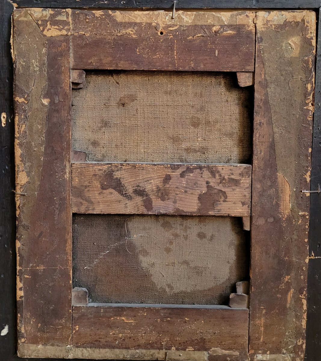  Ecole Italienne XVIIe siècle Portrait d'un vieil homme-photo-4