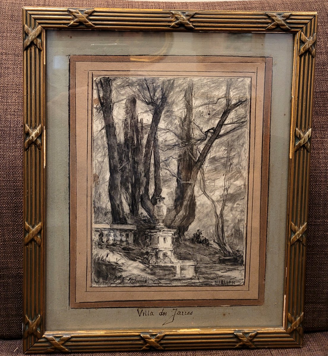 Barthélémy Niollon (1849-1927) Le Parc, Villa Des Jarres-photo-2