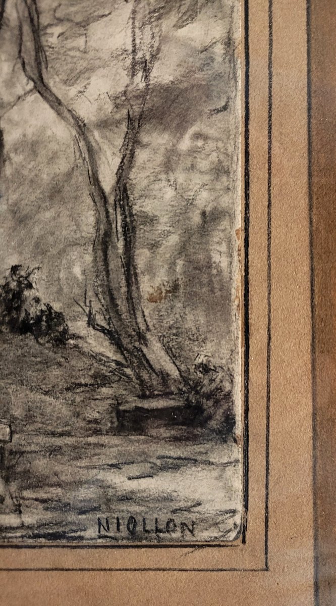 Barthélémy Niollon (1849-1927) Le Parc, Villa Des Jarres-photo-3