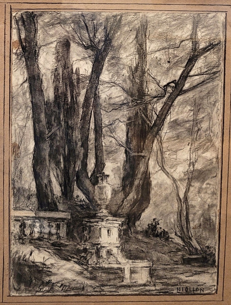 Barthélémy Niollon (1849-1927) Le Parc, Villa Des Jarres