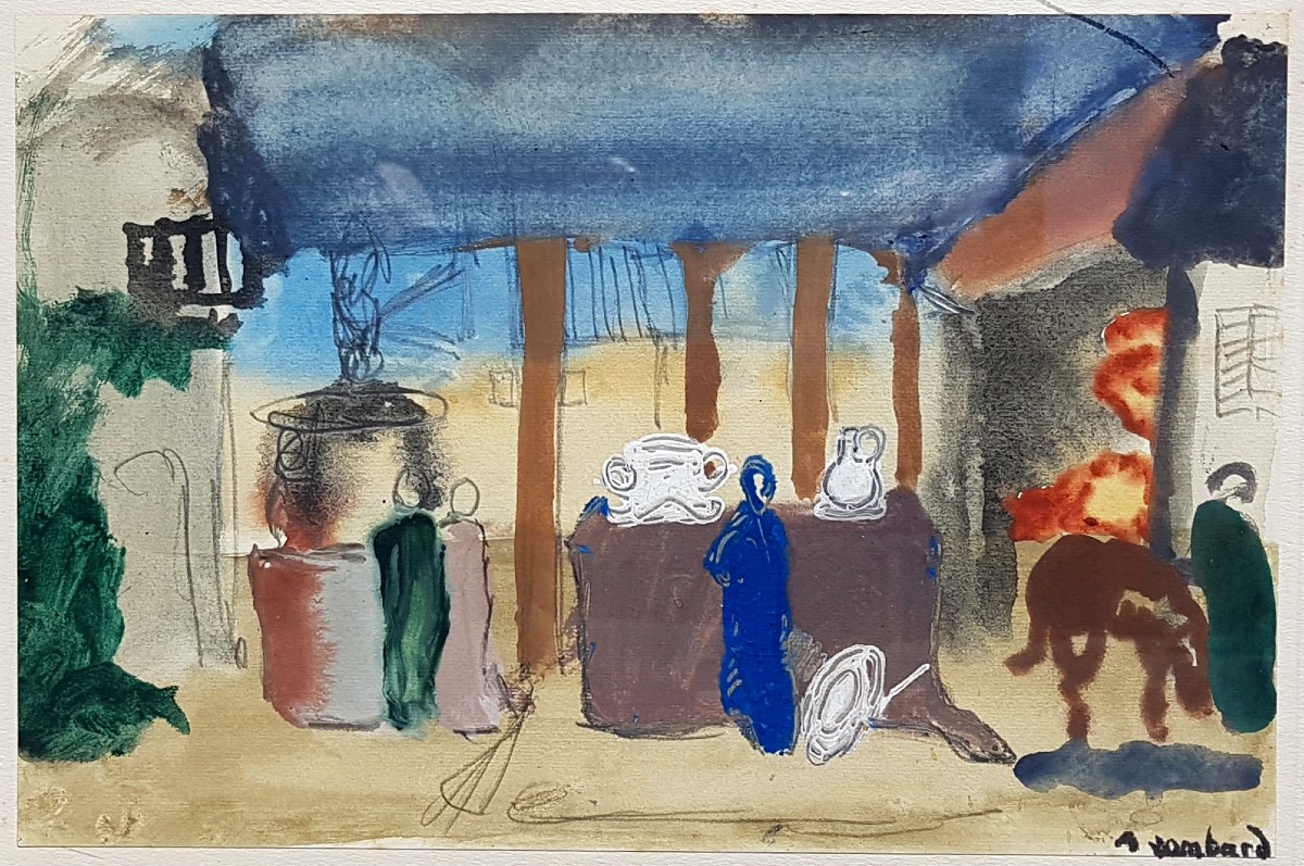 Alfred Lombard (1884-1973) Metal Arts 1925