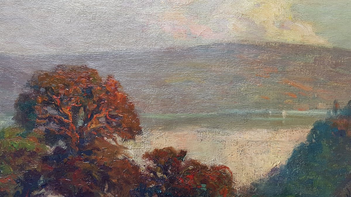 Jean Rémond (1872-1913) Brittany Landscape-photo-1