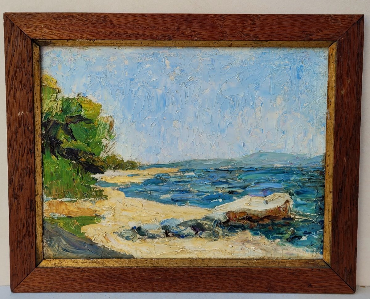 French School 1900 Seaside-photo-2