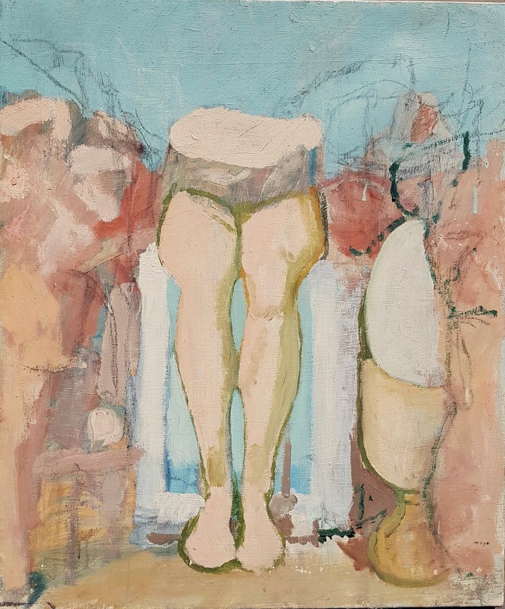 Antoine Mayo (1905-1990) Composition Surréaliste