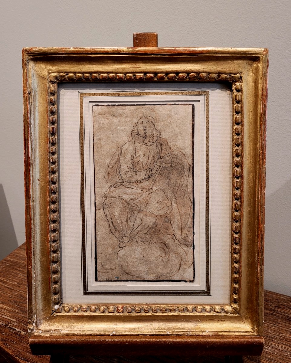 Italian School, 17th Century: Study Of Evangelist-photo-4