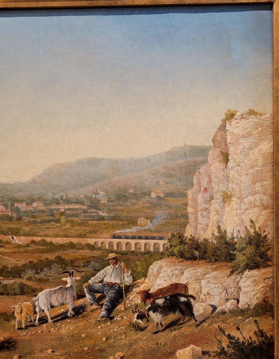 Ferdinand Raibaud (1811-1885) Vue d'Aix en Provence-photo-4